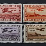 Saargebiet, MiNr. 195-198, postfrisch