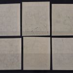 DDR, MiNr. 485-490 B, gestempelt