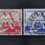 DDR, MiNr. 282-283, gestempelt
