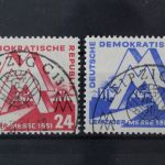 DDR, MiNr. 282-283, gestempelt