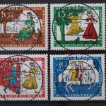 Berlin, MiNr. 266-269 zentrisch Berlin, gestempelt