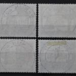 Berlin, MiNr. 266-269 zentrisch Berlin, gestempelt