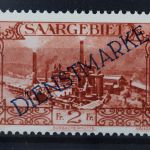Saargebiet Dienst, MiNr. 21, postfrisch