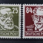 DDR, MiNr. 334 + 341, postfrisch