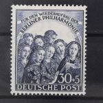 Berlin, MiNr. 73, Falz