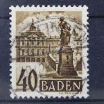 Franz. Zone Baden, MiNr. 35, gestempelt, BPP Signatur