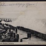 See- u. Solbad Kolberg, Brandung an der Waldenfelsschanze