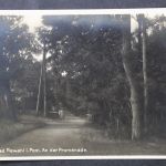 Ostseebad Rewahl in Pommern, an der Promenade