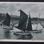 Seebad Ahlbeck, Blick von der Seebrücke, Segelboote