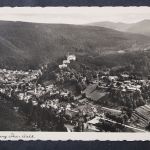 Schwarzburg, Thüringer Wald, Blick vom Trippsteinhäuschen