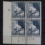 Deutsches Reich, MiNr. 676, VB, Ecke links unten, FN 1, gestempelt