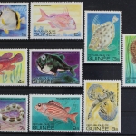 Guinea, Fische / Meerestiere, MiNr. 871-882, postfrisch