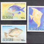 Guinea, Fische / Meerestiere, MiNr. 871-882, postfrisch