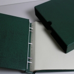 Leuchtturm, grüner Drehstabbinder mit Kassette