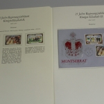 25 Jahre Regierungsjubiläum Königin Elisabeth II., 4 Borek Vordruckalben