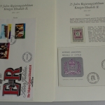 25 Jahre Regierungsjubiläum Königin Elisabeth II., 4 Borek Vordruckalben