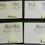 Deutschland (BRD) Letterset, 40 Belege, darunter auch Einschreiben