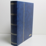 Lindner, Einsteckbuch Elegant 60 weiße Seiten, blau