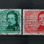 DDR, MiNr. 528-529 zentrisch gestempelt