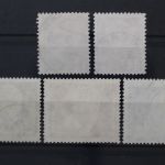 DDR, MiNr. 251-255, gestempelt