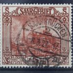 Saargebiet, MiNr. 97, gestempelt