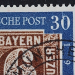 Deutschland, MiNr. 115 PLF: I, gestempelt, BPP Fotobefund