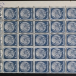 Deutsches Reich, MiNr. 483, 25er Bogenteil, Ecke re. oben, postfrisch