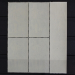 Franz. Zone Baden, MiNr. 52, 4er Block, linker Rand, postfrisch