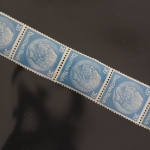 Deutsches Reich, MiNr. 521, Elferstreifen mit 4 Rollenendfeldern, postfrisch