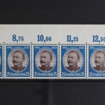 Deutsches Reich, MiNr. 543, 5er Streifen, Ecke re. oben, ungebraucht