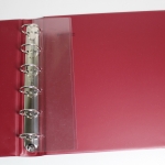 Borek, roter Ringbinder mit Aufdruck "Deutsche Numisbriefe"