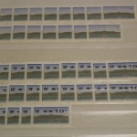 Deutschland (BRD), Automatenmarken MiNr. 2, Spezialsammlung, viele Zählnummern