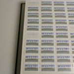 Deutschland (BRD), Automatenmarken MiNr. 2, Spezialsammlung, viele Zählnummern