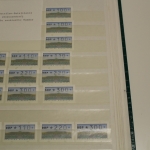 Deutschland (BRD), Automatenmarken MiNr. 2, Spezialsammlung, viele Zählnummern