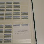 Deutschland (BRD), Automatenmarken MiNr. 2, Spezialsammlung, viele Zählnummern