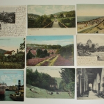90 alte Ansichtskarten ab ca. 1898-1920, alles Deutschland