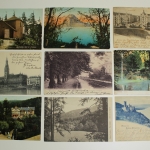 90 alte Ansichtskarten ab ca. 1898-1920, alles Deutschland