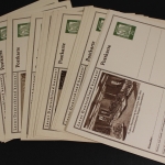 Deutschland (BRD), über 400 Ganzsachen Posthorn, Heuss, Dürer, alle ungebraucht