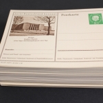 Deutschland (BRD), über 400 Ganzsachen Posthorn, Heuss, Dürer, alle ungebraucht