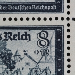 Deutsches Reich, MiNr. 889 PLF II, 12er Block, postfrisch