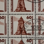 DDR, MiNr. 3347, 100er Bogen mit PLF I, gestempelt