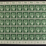 Deutsches Reich, MiNr. 762, 50er Bogen, postfrisch
