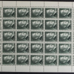 Deutsches Reich, MiNr. 799 B, 25er Bogen, oben ndgz, postfrisch