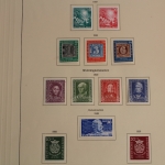 Deutschland (BRD) 1949-1953, komplette Sammlung mit Posthornsatz