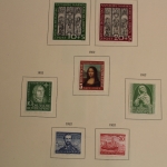 Deutschland (BRD) 1949-1953, komplette Sammlung mit Posthornsatz