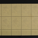 Deutsches Reich, MiNr. 813 y, 10er Bogenteil, Ecke li. unten, postfrisch