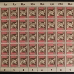 Deutsches Reich, MiNr. 822, 50er Bogen, PLF I + f 35, postfrisch