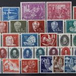 DDR, MiNr. 246-279, Jahrgang 1950, ungebraucht