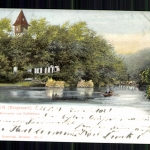 Bremen, Bürgerpark, Emmasee und Kaffeehaus