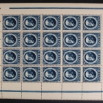 Bayern, MiNr. 107 I a, 20er Bogen, postfrisch, BPP Fotoattest